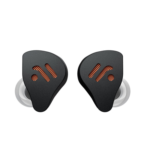 Fosi Audio IM4, cu panoul frontal, comenzile și carcasa vizibile