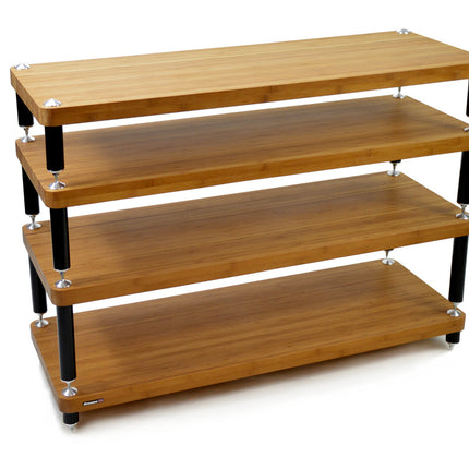 TV Stand Atacama Evoque Eco 110-40 Natural Bamboo, 4 rafturi