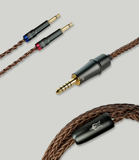 Meze Audio Cablu PREMIUM (upgrade pentru 109 PRO si LIRIC) Copper Pcuhd 3.5mm MONO to 4.4mm balansat