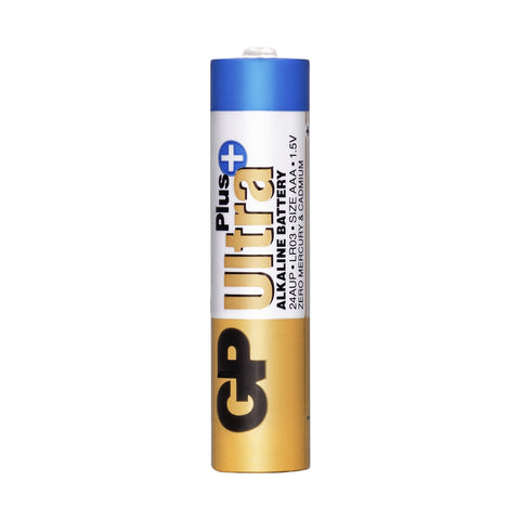 Baterii GP Ultra Plus Alkaline AAA (LR03), folie 2pcs