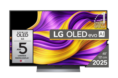 Televizor LG OLED48G53LS, 48 inch, 4K Smart TV, Cu Stand, 2025