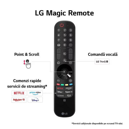 Televizor LG OLED evo OLED55G43LS, 139 cm, Smart, 4K Ultra HD, 100 Hz, Clasa F (Model 2024)