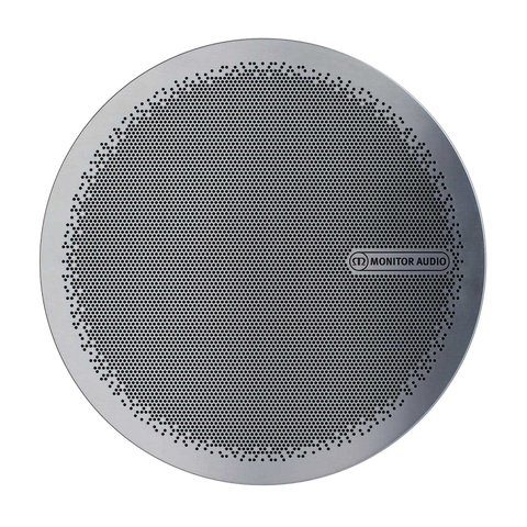 Grila rotundă Monitor Audio PG6-R, finisaj Silver Mist