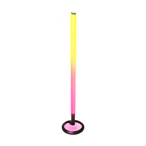 JBL PartyLight Stick aprins, pe baza lui circulară