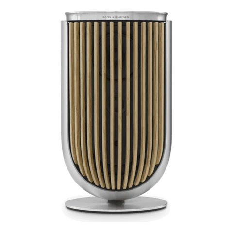 Bang & Olufsen Beolab 8, o boxă, Natural Aluminium / Oak, stativ de masă