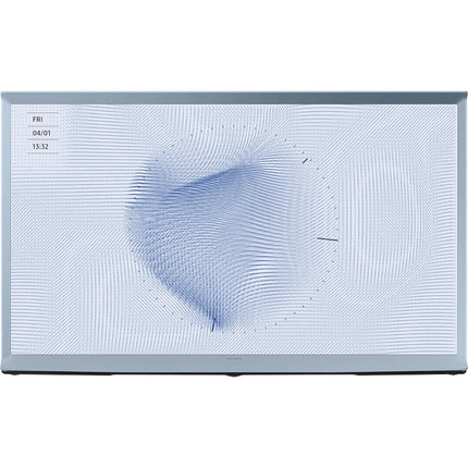 Televizor Samsung QLED The Serif 65LS01BH, Cotton Blue, 163 cm, Smart, 4K Ultra HD, LED, clasa G