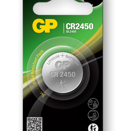 Baterii litiu GP Lithium CELL CR2450, 3V, blister 1 buc