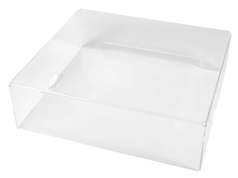 Pro-Ject Cover It RPM 1/3 Carbon - capac de praf acrilic, transparent
