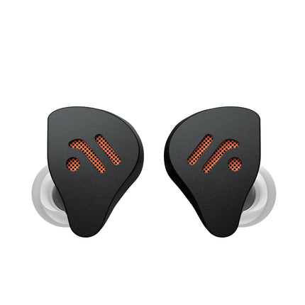 Fosi Audio IM4, cu panoul frontal, comenzile și carcasa vizibile
