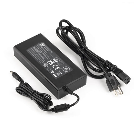 Alimentatorul Fosi Audio GaN de 48 V, cu cablu de rețea detașabil și mufă c.c.