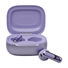 Căști in-ear JBL Live Flex 3, culoarea violet (Purple), carcasa deschisă, cu o cască alături