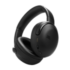 Căști over-ear wireless JBL Tour One M3 negre, văzute din unghi