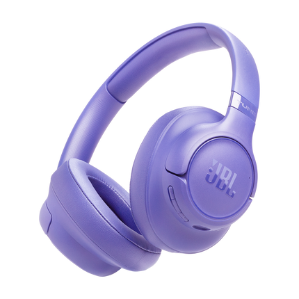 Căști JBL Tune 730BT lavandă, văzute din unghi