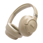 Căști JBL Tune 780NC bej, văzute din unghi