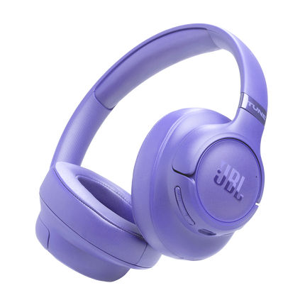 Căști JBL Tune 780NC lavandă, văzute din unghi