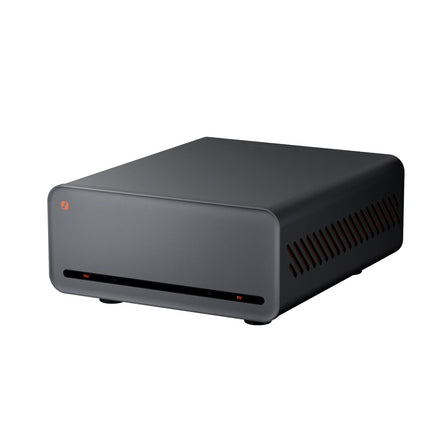 Fosi Audio PSU20, cu panoul frontal, comenzile și carcasa vizibile