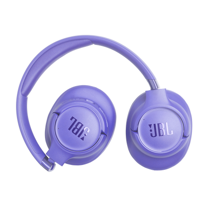 Căști JBL Tune 780NC lavandă, detaliu cu cupa și banda de cap
