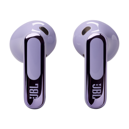 Căști in-ear JBL Live Flex 3, culoarea violet (Purple), căștile, vedere frontală