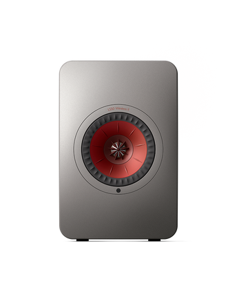 KEF LS50 Wireless II, finisaj Titanium Grey, vedere frontală
