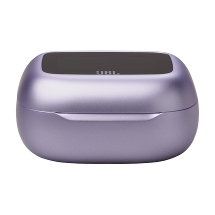 Căști in-ear JBL Live Flex 3, culoarea violet (Purple), carcasa închisă, vedere frontală