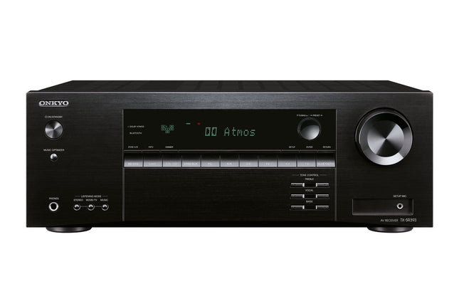 Receiver ONKYO TX-SR393, 5.2 channel, 4K HDR, Dolby Atmos, Bluetooth resigilat