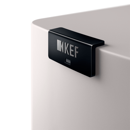 KEF LS60 Wireless, finisaj Mineral White, vedere de sus