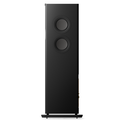 KEF LS60 Wireless, finisaj Carbon Black, vedere laterală