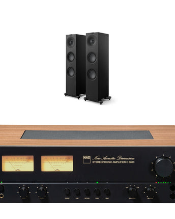 Pachet PROMO KEF Q7 META + NAD C 3050