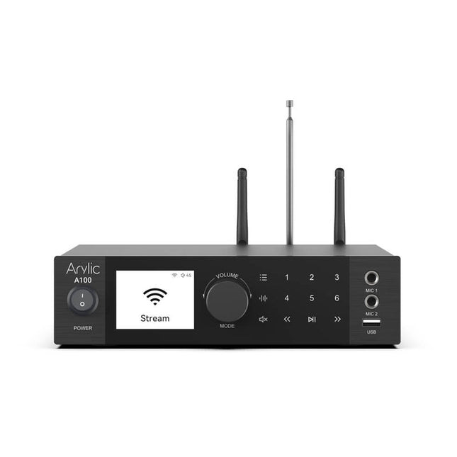 Amplificator cu streaming Arylic A100 2x 100 W, WiFi, Bluetooth