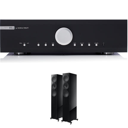 Pachet PROMO Musical Fidelity M6si + KEF R5 Meta