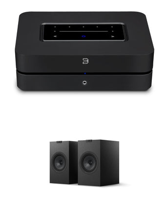 Pachet PROMO BlueSound PowerNode 2025 + KEF Q3 Meta