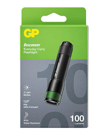 Lanterna GP DISCOVERY C31X, IPX4, 100lm