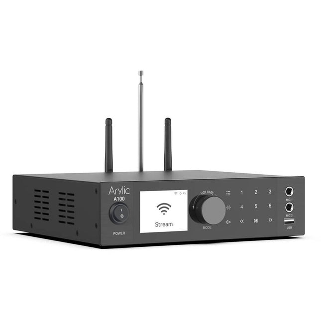 Amplificator cu streaming Arylic A100 2x 100 W, WiFi, Bluetooth