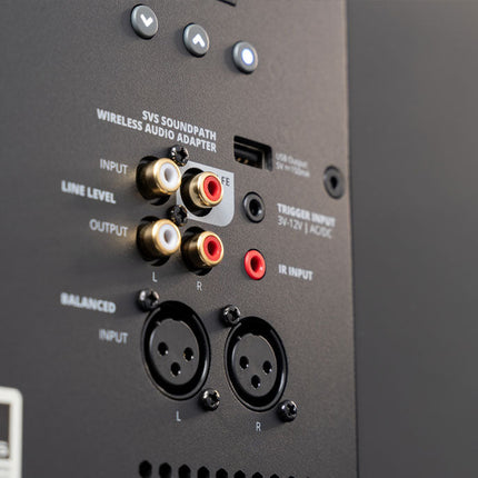 SVS PB-3000 R|Evolution, prim-plan pe panoul de comandă