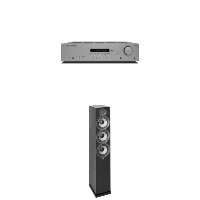 Pachet PROMO Cambridge Audio AXR100 + ELAC Debut F6.2