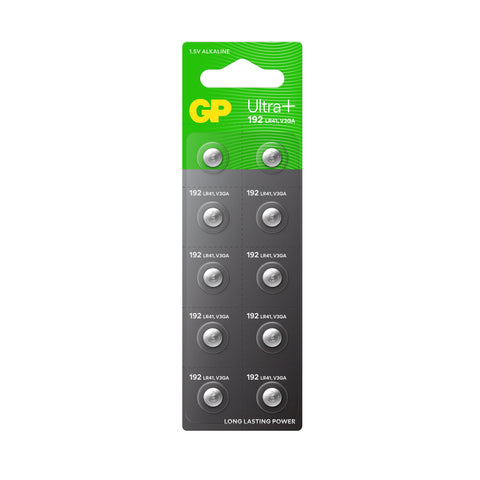 Baterii GP Alkaline CELL 192, LR41, AG3, 1.5V, blister 10pcs
