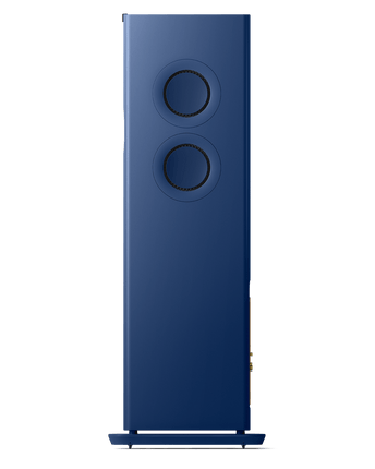 KEF LS60 Wireless, finisaj Royal Blue, vedere laterală