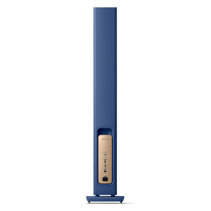 KEF LS60 Wireless, finisaj Royal Blue, vedere din spate
