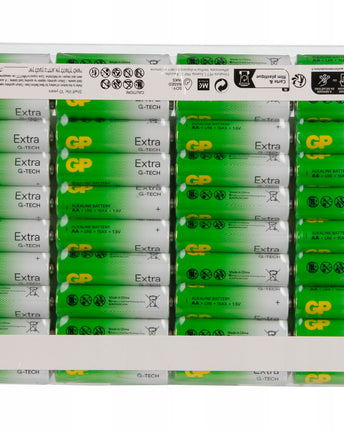 Baterii GP Extra Alkaline AA (LR6), 1.5V, 40pcs