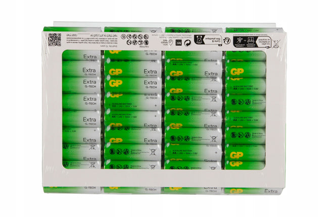 Baterii GP Extra Alkaline AA (LR6), 1.5V, 40pcs