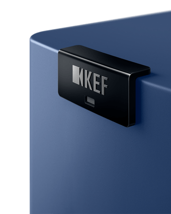 KEF LS60 Wireless, finisaj Royal Blue, vedere de sus