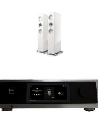 Pachet PROMO Amplificator NAD M33 V2 + Boxe de podea KEF Reference 3 Meta