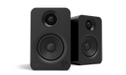 Boxe active Kanto Audio YU negre, perechea văzută din unghi