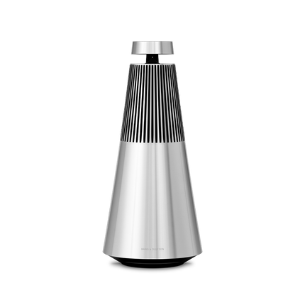 Bang & Olufsen Beosound 2 în finisajul Aluminium, vedere frontală