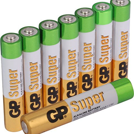 Baterii GP Super Alkaline AAAA, LR8, 1.5V, folie 8 buc