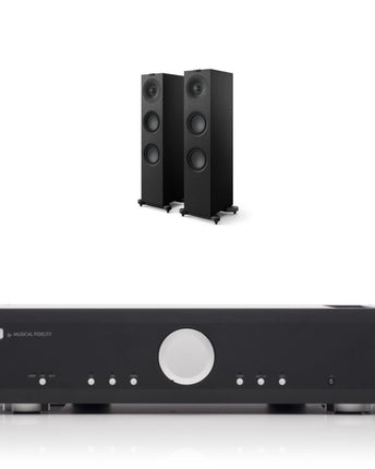 Pachet PROMO KEF Q7 META + Musical Fidelity M5si