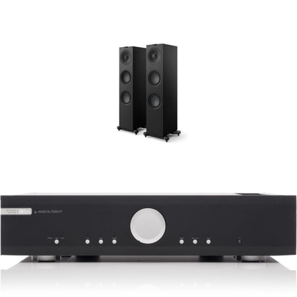 Pachet PROMO KEF Q7 META + Musical Fidelity M5si