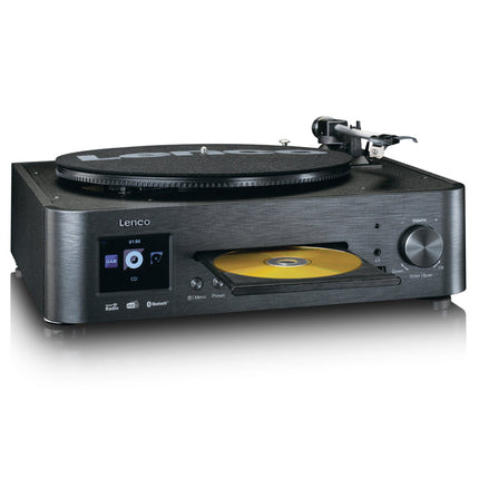 Pick-up Lenco MC-460BK, DAB+/FM Radio, Internet Radio