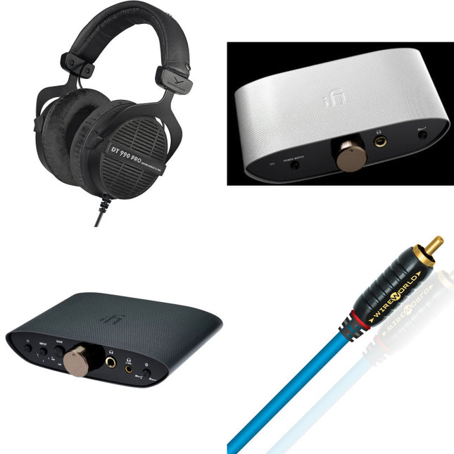 Pachet Promo Beyerdynamic DT 990 Pro (80 Ohm) + iFi Zen Air Dac + iFi Zen Air Can