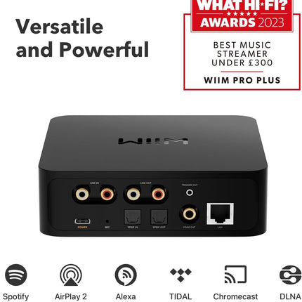 Streamer Wi-Fi WiiM Pro Plus, 24bit /192kHz